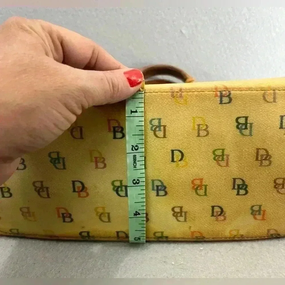 Dooney and Bourke Y2K tassel, rainbow, handbag, signature, retro, purse